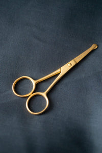 Short Blade Safety Gold Scissors