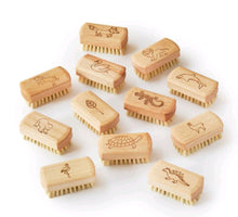 Load image into Gallery viewer, Kids Natural Vegan Nail Brush (FSC 100%)
