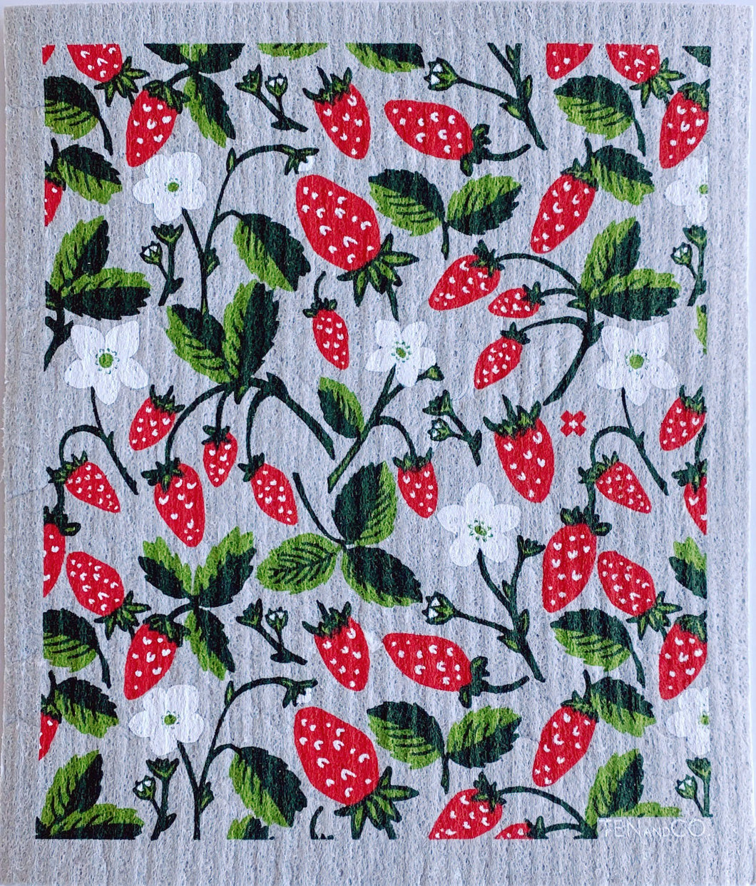 Strawberry Sponge Cloth