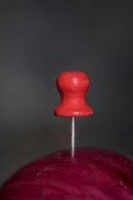 Load image into Gallery viewer, Wooden Map Pins Red
