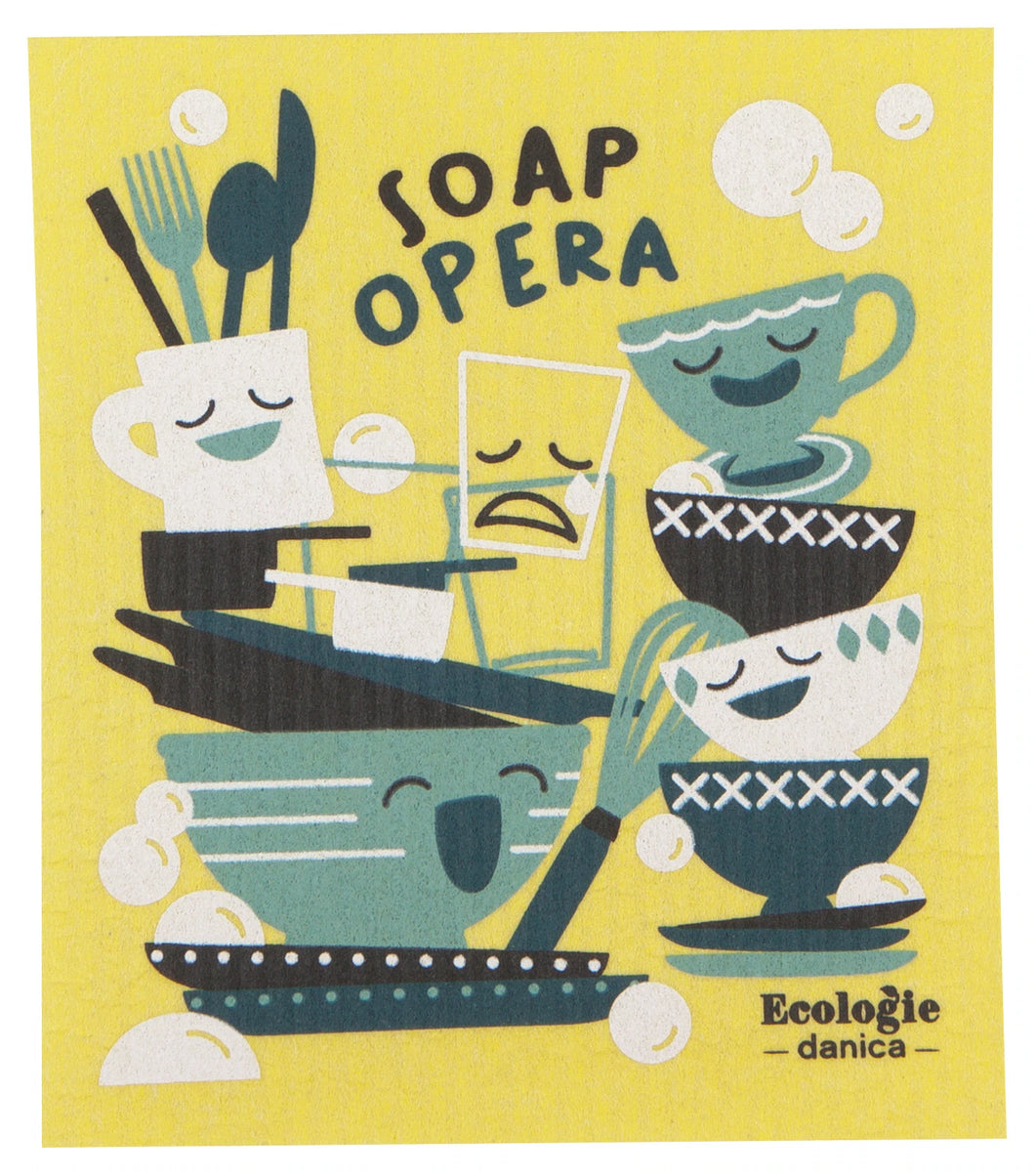 Soap Opera Sponge Cloth