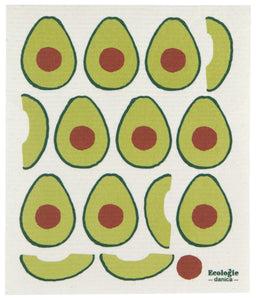 Avocados Sponge Cloth Mat (L)