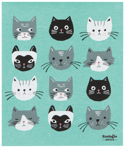 Cats Meow Sponge Cloth Mat (L)