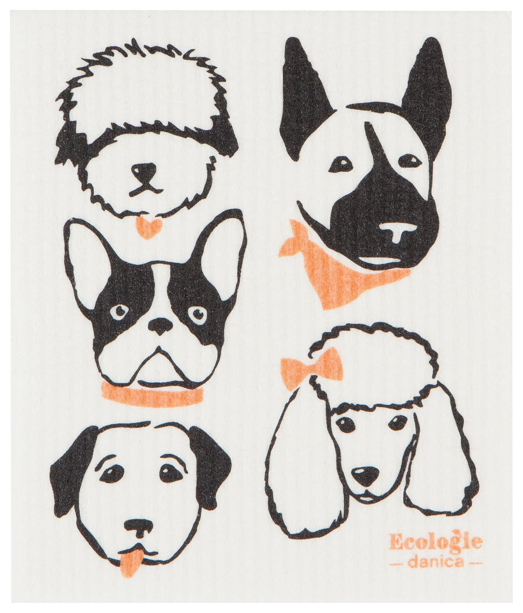 Dapper Dogs Sponge Cloth