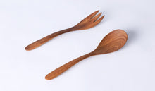 Load image into Gallery viewer, Forest Serving (Spoon &amp; Fork)

