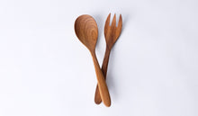 Load image into Gallery viewer, Forest Serving (Spoon &amp; Fork)
