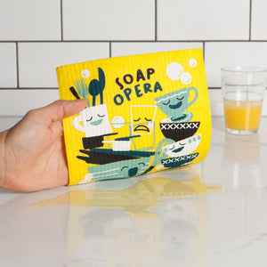 Soap Opera Sponge Cloth