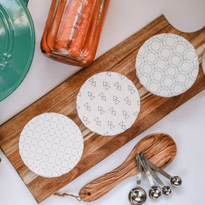 Mini Geometric Covers (Set of 3) 5"
