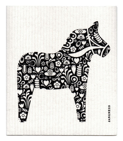 Dala Horse (Black)