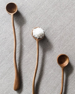 Squiggly Scooping Wooden Spoon
