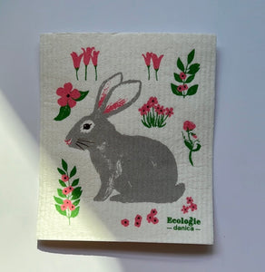 Easter Bunny Sponge Cloth