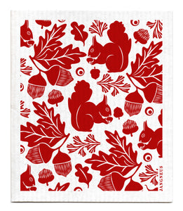 Squirrel (Burgundy)