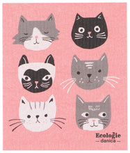 Load image into Gallery viewer, Cats Meow Red Sponge Cloth
