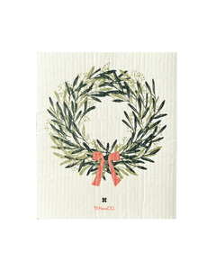 Rosemary Wreath Sponge Cloth