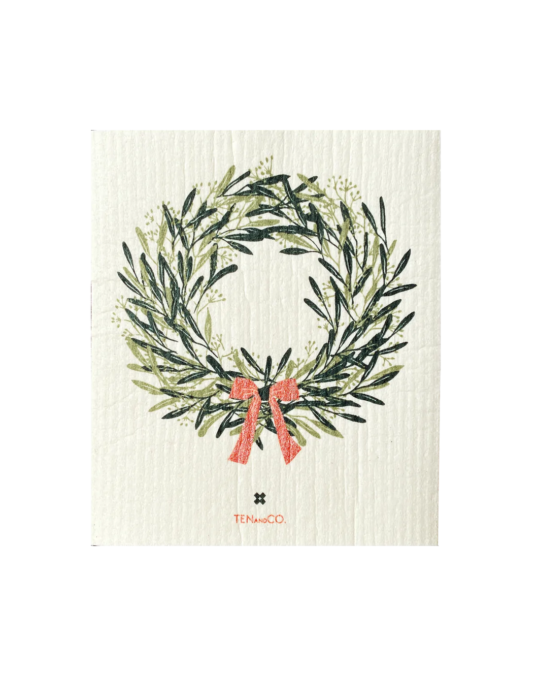 Rosemary Wreath Sponge Cloth
