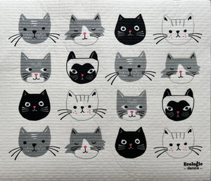 Cat Meow Sponge Cloth Mat (XL)