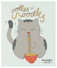 Load image into Gallery viewer, Oodles of Noodles Sponge Cloth
