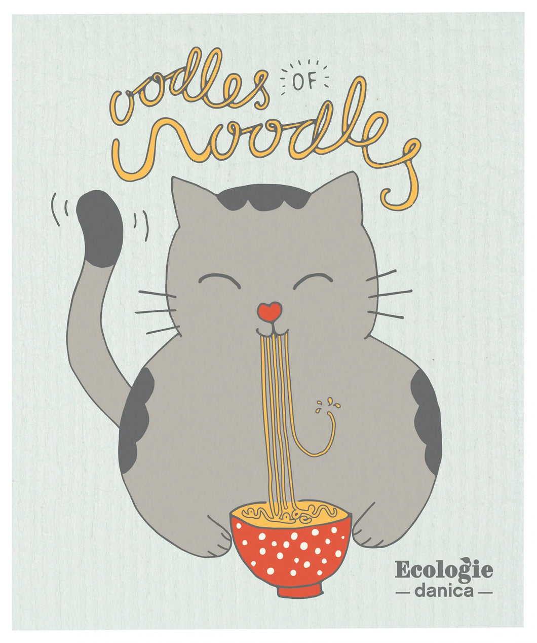 Oodles of Noodles Sponge Cloth
