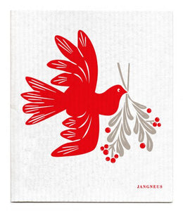 Christmas Dove (Red)
