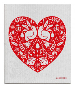 Partridge (Red on Grey)