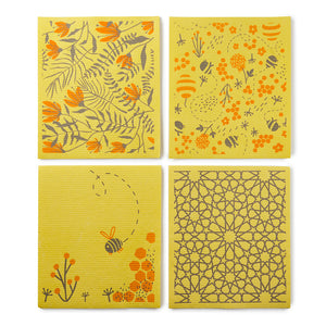 Jumbo Compostable Sponge Cloth Mat (Set of 4)