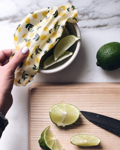 Vintage Fruit Beeswax Wrap - 3 pack