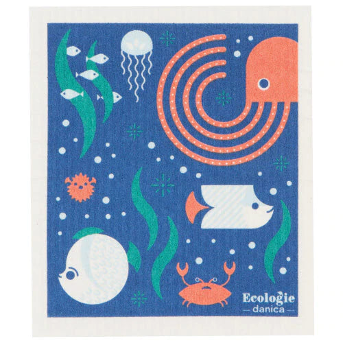 Under the Sea Sponge Cloth
