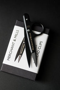Black Thread Clips 4.5"